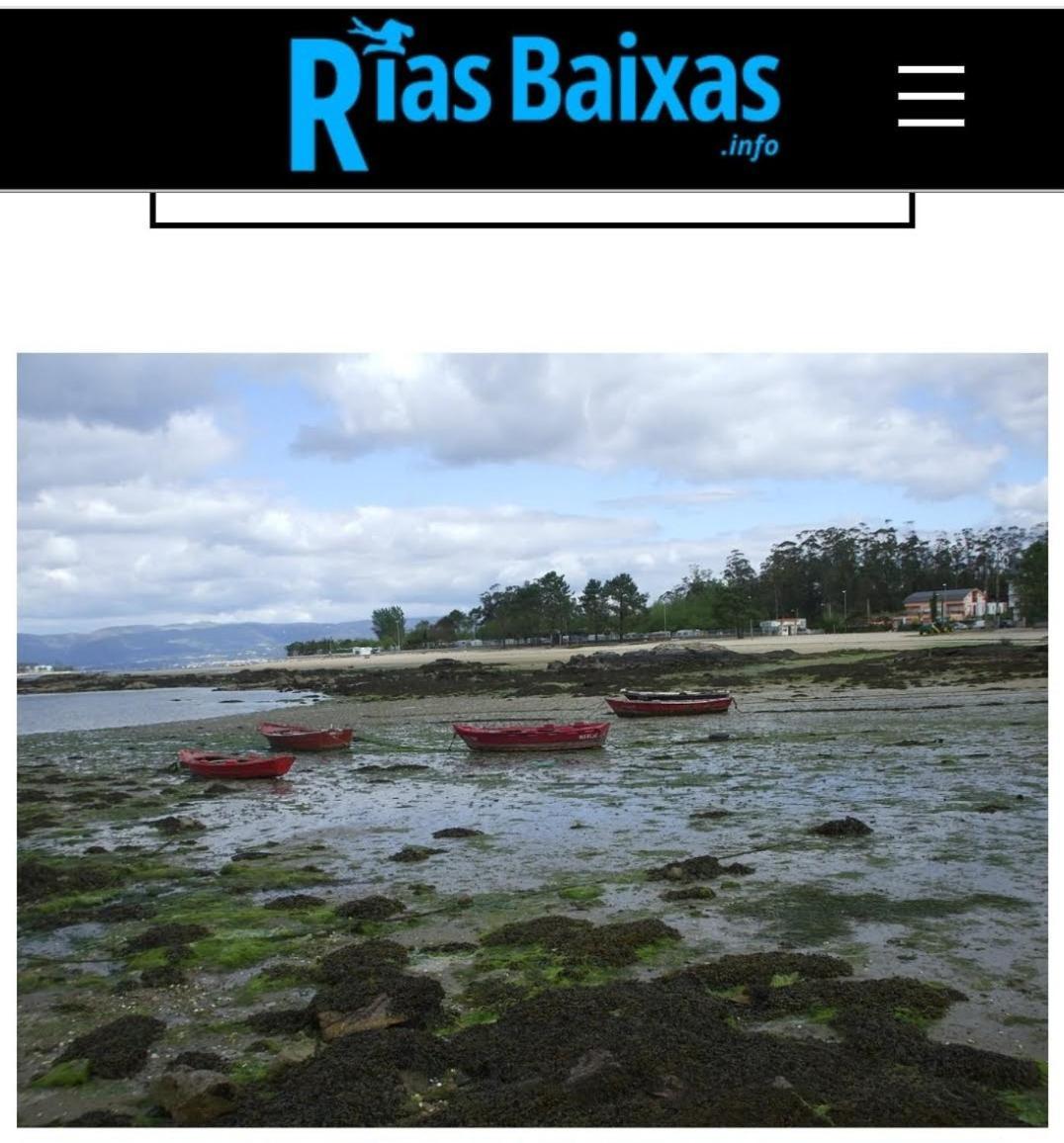 Apartamento El Rincon De Elia, Haz Realidad Tu Sueno De Vivir Con Vistas Al Mar Villanueva De Arosa Ngoại thất bức ảnh